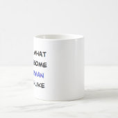 visser, geweldige koffiemok (Center)