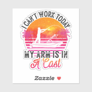 Visser Grappige Vissen Sticker