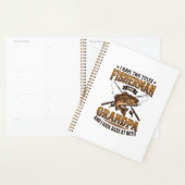 Visser Grootvader Vintage Gravure Vissershemd_ Planner (Display)