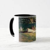 Visser in Cape Elizabeth (Maine, Verenigde Staten) Mok (Voorkant links)