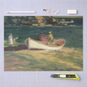 Visser in Cape Elizabeth (Maine, Verenigde Staten) Tissuepapier (Craft)