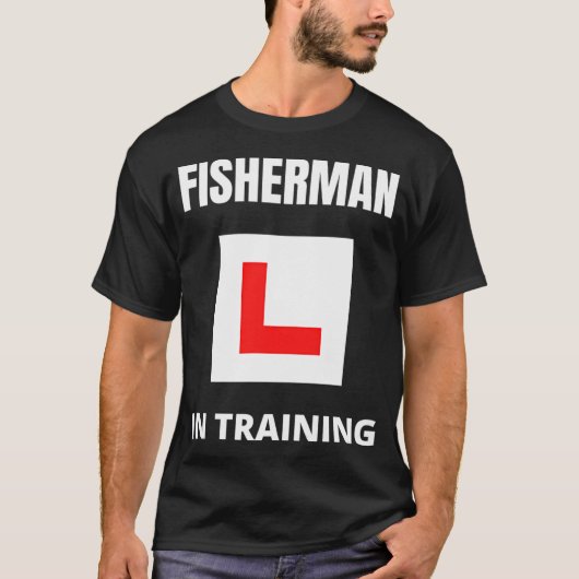 Visser in opleiding t-shirt (Voorkant)