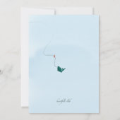 Visser Invitatie Kaart (Achterkant)