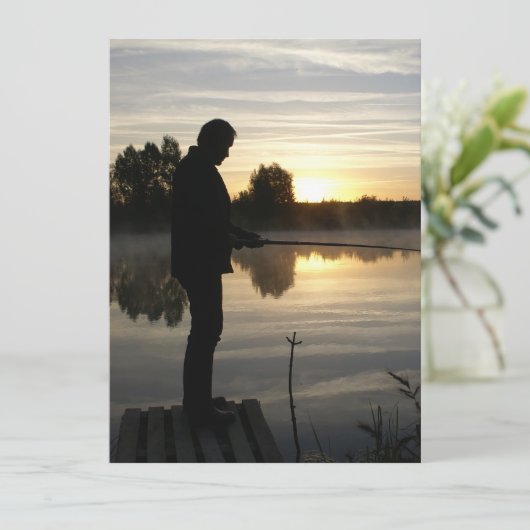 visser kaart (Staand voorkant)