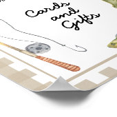 Visser - kaarten en cadeaus baby shower poster (Hoek)