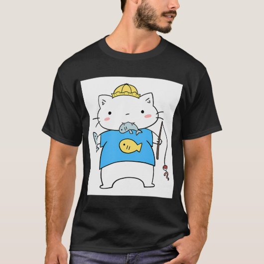 Visser Katten T-shirt (Voorkant)
