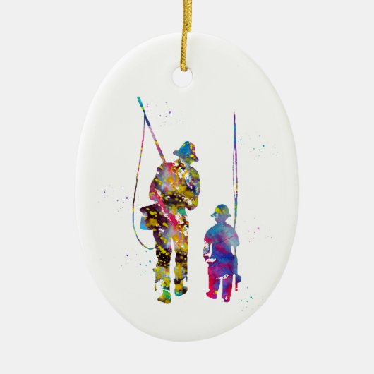 Visser Keramisch Ornament (Voorkant)