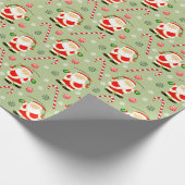 Visser Kerstman Inpakpapier (Hoek)