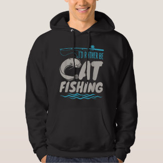 Visser Meerval Vissen - Ik Gaan Liever Meervallen  Hoodie