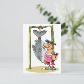 Visser met zijn vangst uitnodigingen