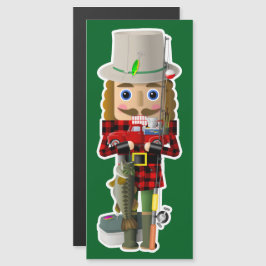 Visser Notenkraker met kleine rode vrachtwagen