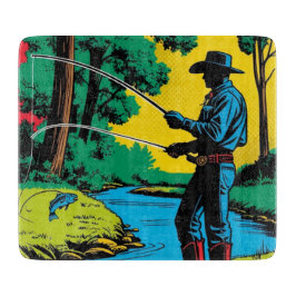 Visser op de Riverbank Snijplank