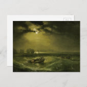 Visser op zee door William Turner Briefkaart (Voorkant / Achterkant)