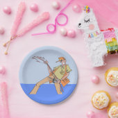 Visser papier borden papieren bordje (Feest)