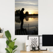 visser poster (Thuiskantoor)