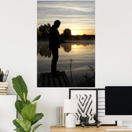 visser poster (Thuiskantoor)