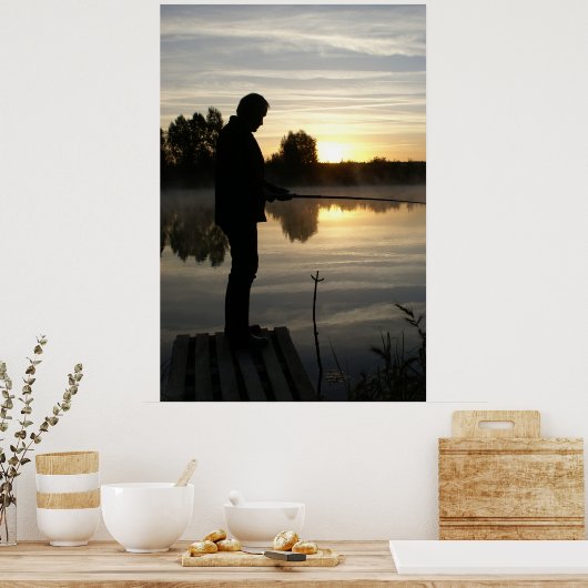 visser poster (Keuken)