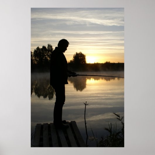 visser poster (Voorkant)