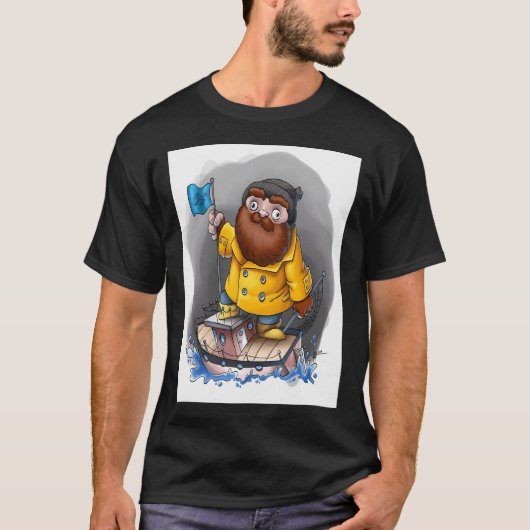 Visser Premium T-shirt (Voorkant)