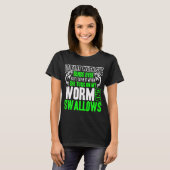Visser Silhouet T-shirt (Voorkant volledig)