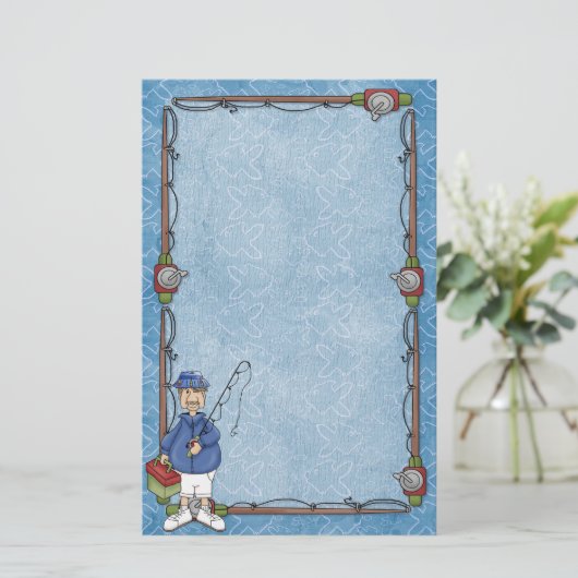 visser stationery briefpapier (Staand voorkant)