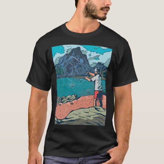 Visser T-shirt (Voorkant)