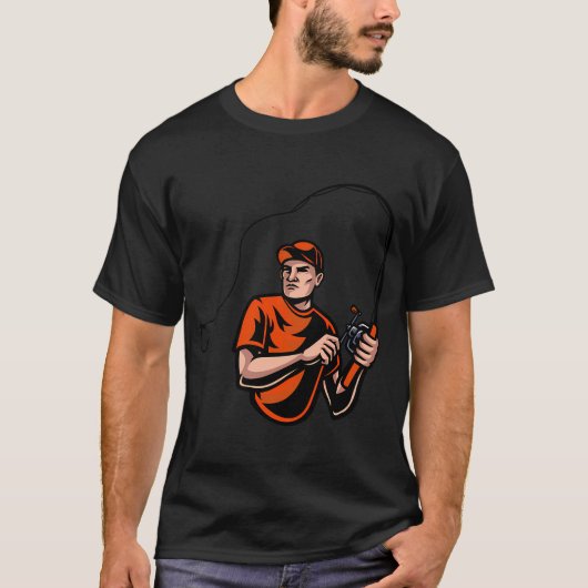 Visser T-shirt (Voorkant)