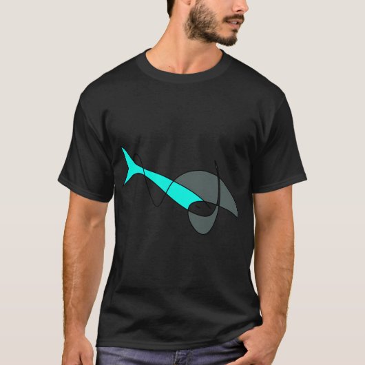 visser t-shirt (Voorkant)