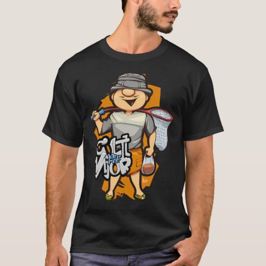 Visser T-shirt (Voorkant)