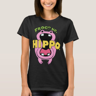 Visser-Tijger-(Eén-Piece)-Kikker-Nee.-Nijlpaard. T-shirt