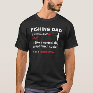 Visser Vader Cool Visser Vader Visser Papa T-shirt