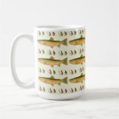 Visser Vader Forel Patroon Koffiemok (Links)
