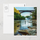 Visser van de Genesee Briefkaart (Voorkant / Achterkant)