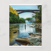 Visser van de Genesee Briefkaart (Voorkant)