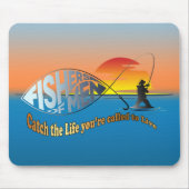 Visser van Mannen | Muismat (Voorkant)