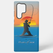 Visser van Mannen | Samsung Galaxy Hoesje (Achterkant)