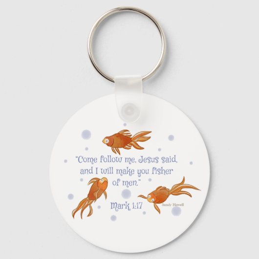 Visser van Mannen Sleutelhanger (Voorkant)