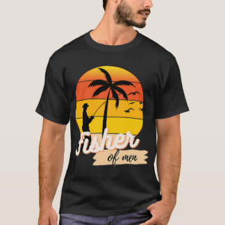 Visser van mens christen t-shirt
