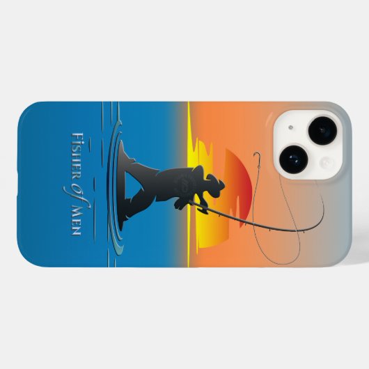 Visser van Mensen Case-Mate iPhone Case (Achterkant (horizontaal))