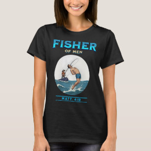 Visser van Mensen, Matt. 4:19 T-shirt