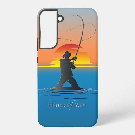 Visser van Mensen Samsung Galaxy Hoesje (Achterkant)