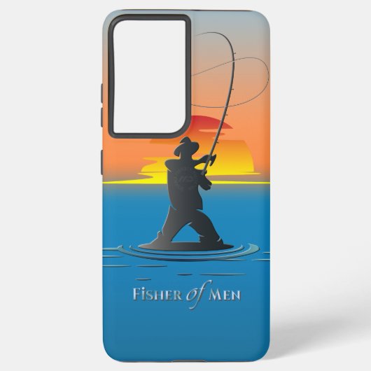 Visser van Mensen Samsung Galaxy Hoesje (Achterkant)