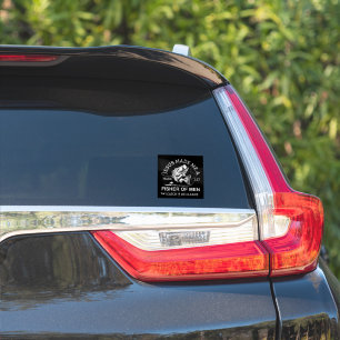 VISSER VAN MENSEN STICKER