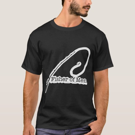Visser van Mensen T-shirt (Voorkant)