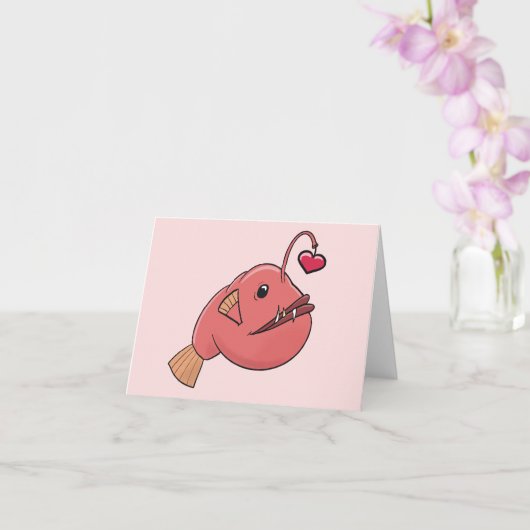 Visser verliefd kaart (Orchidee)