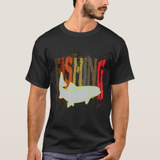 Visser Vis Cadeau T-shirt (Voorkant)
