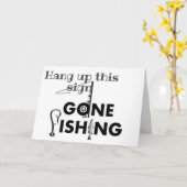 ***VISSER*** VISSEN DE HELE DAG OP JE VERJAARDAG!! KAART (Gele Bloem)