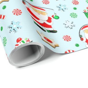 Visser Vissen Vakantie Gift Wrap Papier