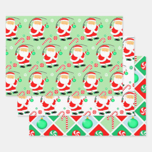 Visser Visser Kerstcadeau Inpakpapier Vel