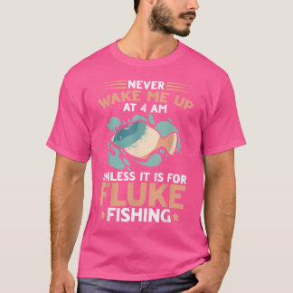 Visser Visser Visser Gevist Rod Fluke Fi T-shirt